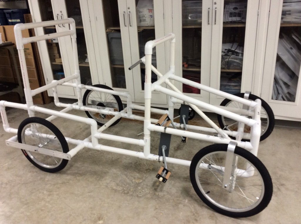 pvc pedal car